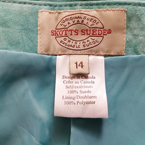 Skotts Washable Suede Midi Skirt - Picture 8 of 14